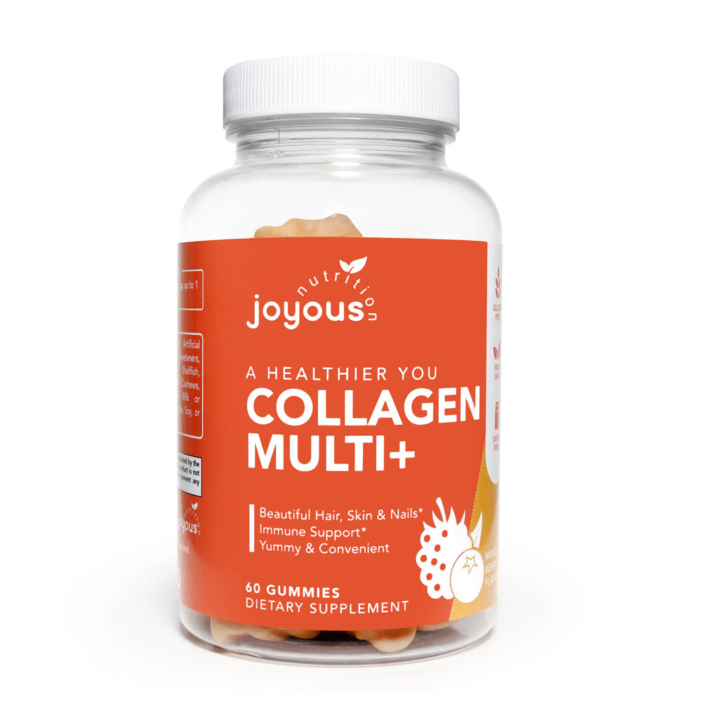 Collagen Multi Gummies with Biotin, Zinc, Vitamin C and E