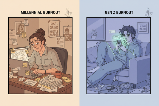 Millennial Burnout vs Gen Z Burnout