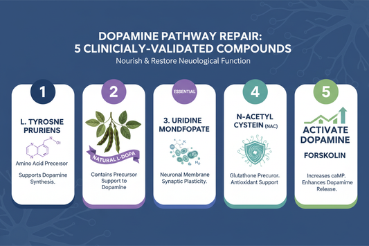 No Magic. Just Science: The 5 Clinically-Validated Compounds That Repair Dopamine Pathways (And Why 'Proprietary Blends' Are a Red Flag